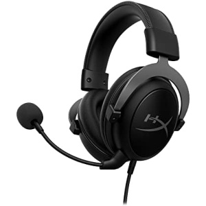HyperX Cloud II Gaming Headset - 7.1 Surround Sound - Memory Foam Ear Pads - Durable Aluminum Frame - Works with PC, PS4, PS4 PRO, Xbox One, Xbox One S - Gun Metal (KHX-HSCP-GM)