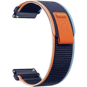 Nylon Sport Band Compatible with Samsung Watch Band 5 Pro/Galaxy Watch 5 & 4 & 3/ Watch 4 Classic/Gear S3 & S2/ Active 2 Band, 20mm&22mm watch band for Samsung Watch 46mm 45mm 44mm 42mm 41mm 40mm