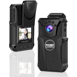 YYLUUT Mini Body Camera Body Cam 8Hours 1080P Video Recorder Wearable Portable Security Cam with Night Vision 6-8HR Battery Life Enforcement,Security,Guard,Home,Outdoor,Travel,Camping,Cycling
