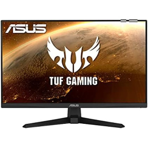 ASUS TUF Gaming 23.8” 1080P Monitor (VG247Q1A) - Full HD,165Hz (Supports 144Hz),1ms, Extreme Low Motion Blur, Adaptive-sync, FreeSync Premium,Shadow Boost, Speakers, Eye Care, HDMI, DisplayPort, BLACK