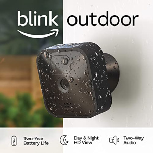 Blink Outdoor (3rd Gen) - wireless, weather-resistant HD security camera, two-year battery life, motion detection, set up in minutes – 1 camera system