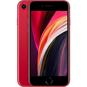 Apple iPhone SE (2nd Generation), 64GB, Red - Unlocked (Renewed)