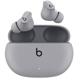 Beats Studio Buds - True Wireless Noise Cancelling Earbuds - Compatible with Apple & Android, Built-in Microphone, IPX4 rating, Sweat Resistant Earphones, Class 1 Bluetooth Headphones - Moon Gray