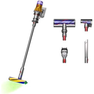 Dyson V12 Detect Slim Cordless Vacuum Cleaner,Yellow/Iron