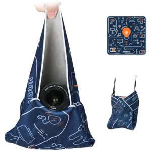TARION Protective Lens Camera Wrap: Magic Self Adhesive Lens Wrapper Cloth, Soft Firm Thickened for Tech Device Storage