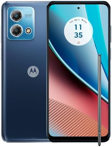 Motorola Moto G Stylus | 2023 | Unlocked | Made Motorola Moto G Stylus | 2023 | Unlocked | Made for US 4/64GB | 50 MP Camera | Midnight Blue, 162.89 x 74.08 x 9.19mm (Renewed)