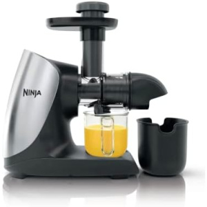 Ninja Cold Press Juicer Pro - Powerful Slow Juicer - Cloud Silver JC100 (Renewed)