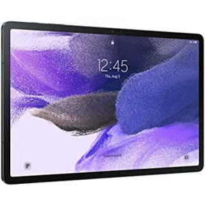 Samsung Galaxy Tab S7 FE 2021 Android Tablet 12.4” Screen WiFi 64GB S Pen Included Long-Lasting Battery Powerful Performance, Mystic Black (Renewed)