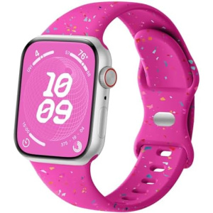 Wepro Sport Band Compatible with Apple Watch Band 40mm 41mm 38mm 44mm 45mm 42mm 49mm for Women Men, Skin-friendly Soft Silicone Waterproof Strap for iWatch Bands Series 9 8 7 6 5 4 3 2 1 Ultra 2 SE