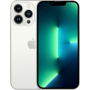 iPhone 13 Pro, 128GB, Silver - Unlocked (Renewed)