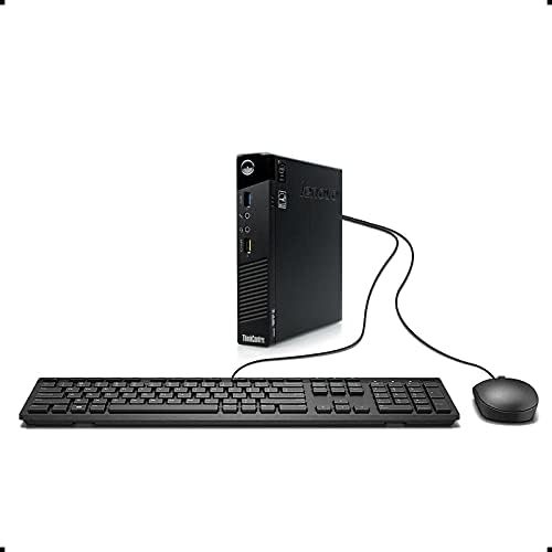 Mini Lenovo ThinkCentre M73 Tiny Desktop PC Computer (Intel Celeron Mini Lenovo ThinkCentre M73 Tiny Desktop PC Computer (Intel Celeron G1820T 2.40 GHz/4GB RAM/128GB SSD/WiFi & Bluetooth/HDMI Adapter/Windows 10 pro 64 bit) (Renewed)