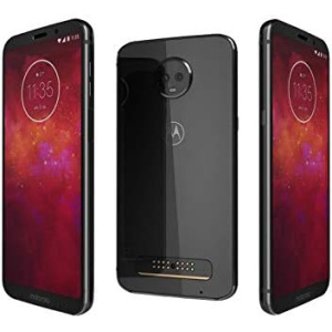 Motorola Moto Z3 MOTXT192917 Verizon Locked Edition 5G Capable - Ceramic Black (Renewed)