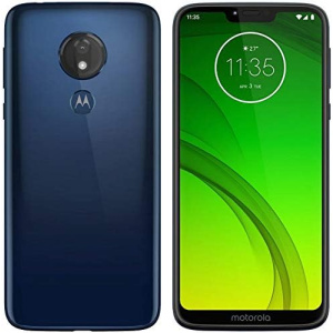 Motorola Moto G7 Power 32GB XT1955-5 LTE T-Mobile Android Smartphone - (Marine Blue) (Renewed)