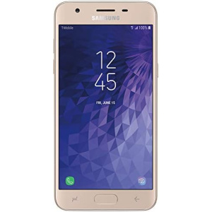 Samsung Galaxy J3 Star 16GB J337T 5.0" HD Display Android 8.0 4G LTE T-Mobile Smartphone - Gold (Renewed)