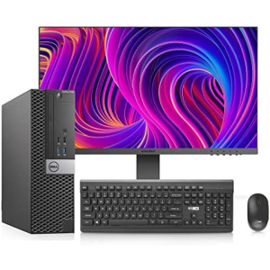Dell OptiPlex 7040 Desktop Computers with 22 inch Monitor PC Bundle,32GB Ram 512GB M.2 NVMe SSD, AC8260 Built-in WiFi Bluetooth, i5-6500 3.2GHz,HDMI, Windows 10 Pro,Refurbished Computers (Renewed)