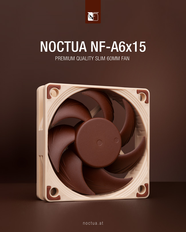 Noctua Presents NF-A6x15 60mm Fans and NA-SC1 Sx2 Splitter Cable Set – SFF.Network